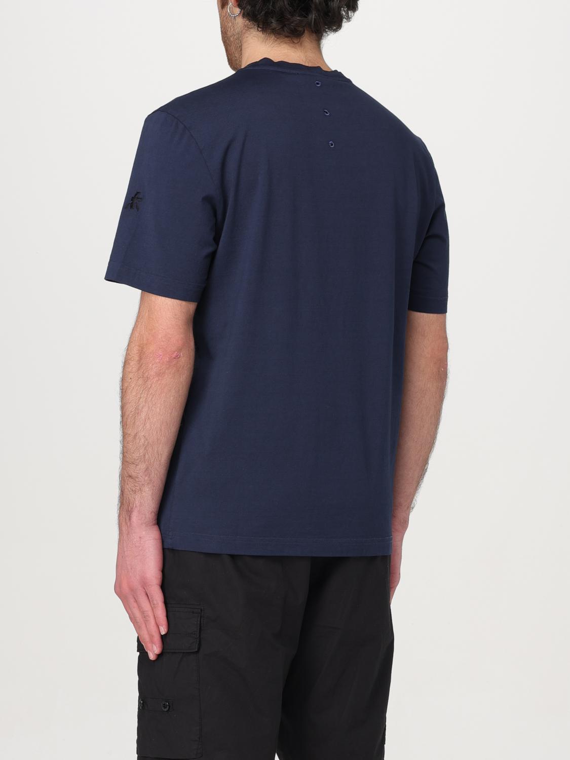 PREMIATA CAMISETA: Camiseta hombre Premiata, Azul Oscuro - Img 2