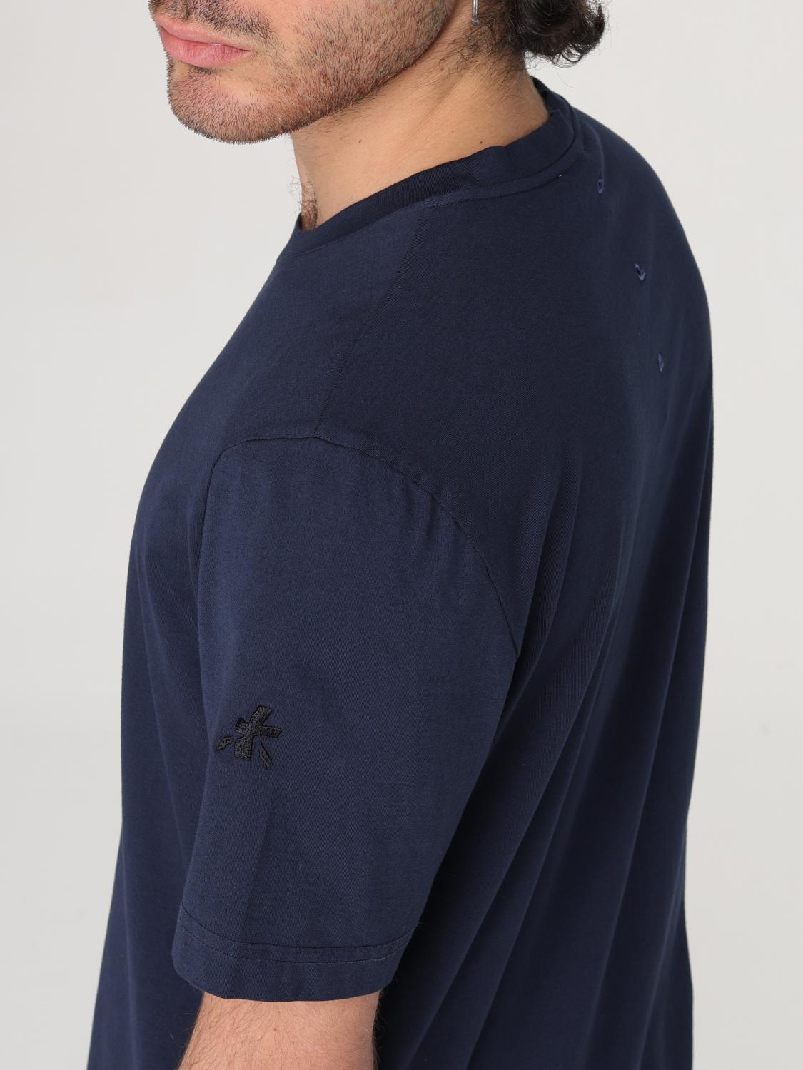 PREMIATA CAMISETA: Camiseta hombre Premiata, Azul Oscuro - Img 3