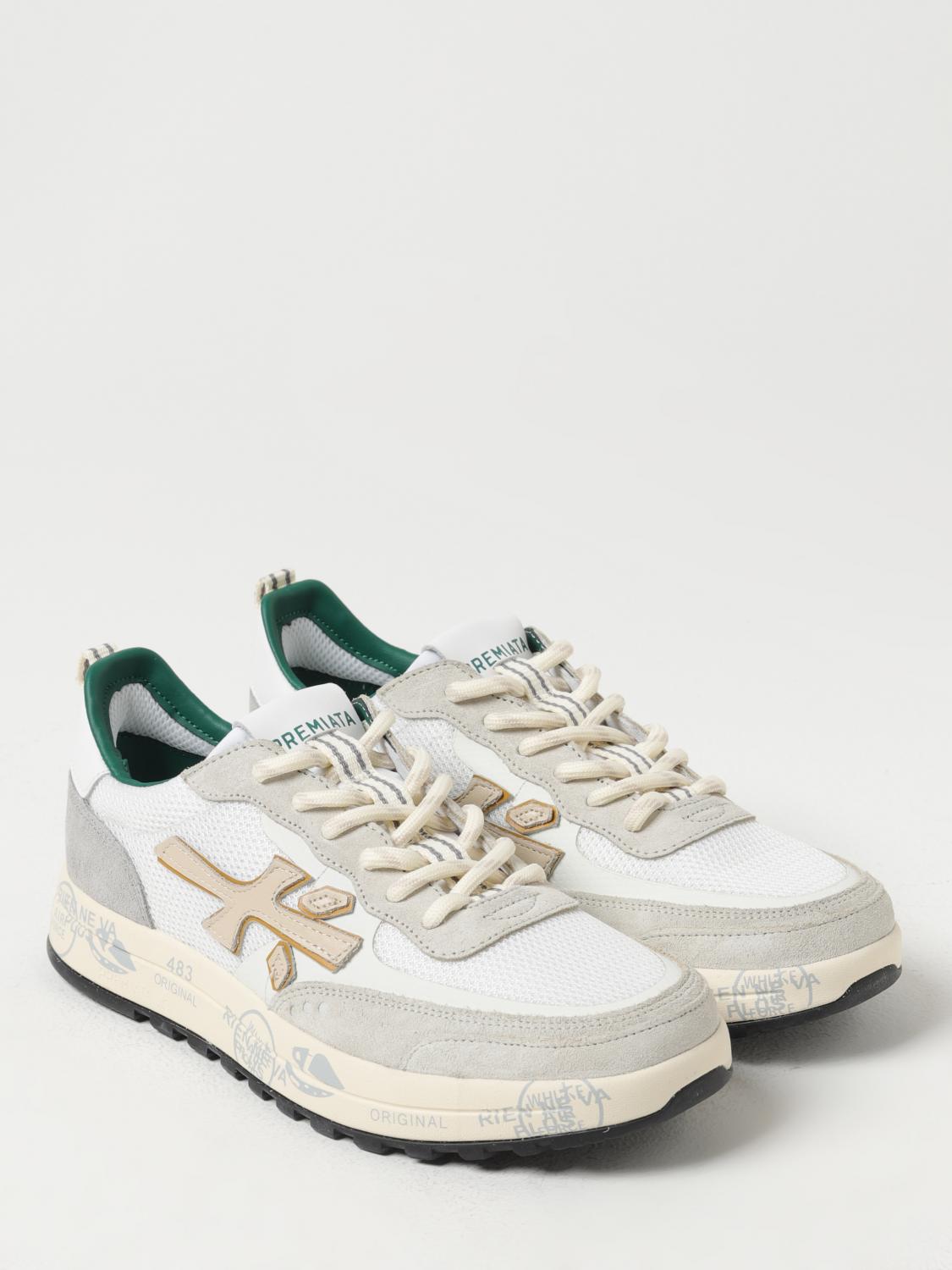 PREMIATA 스니커즈: 스니커즈 남성 Premiata, 화이트 1 - Img 2