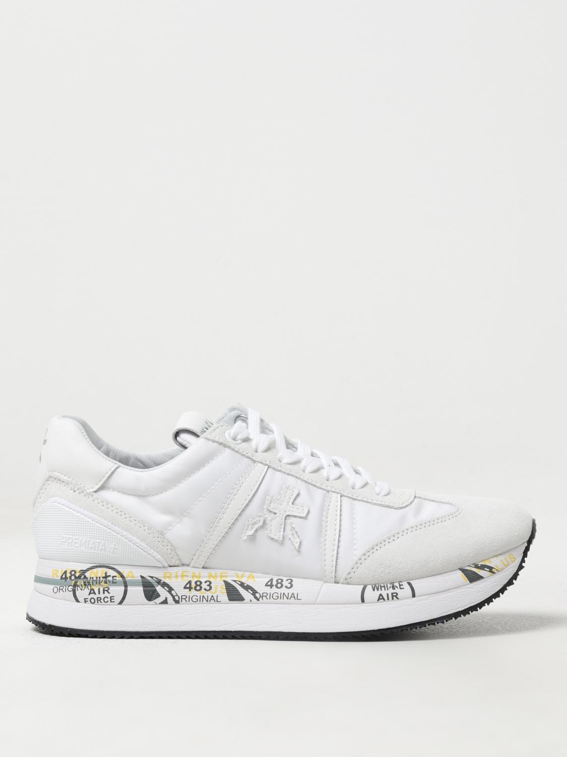 PREMIATA BASKETS: Baskets femme Premiata, Blanc 1 - Img 1