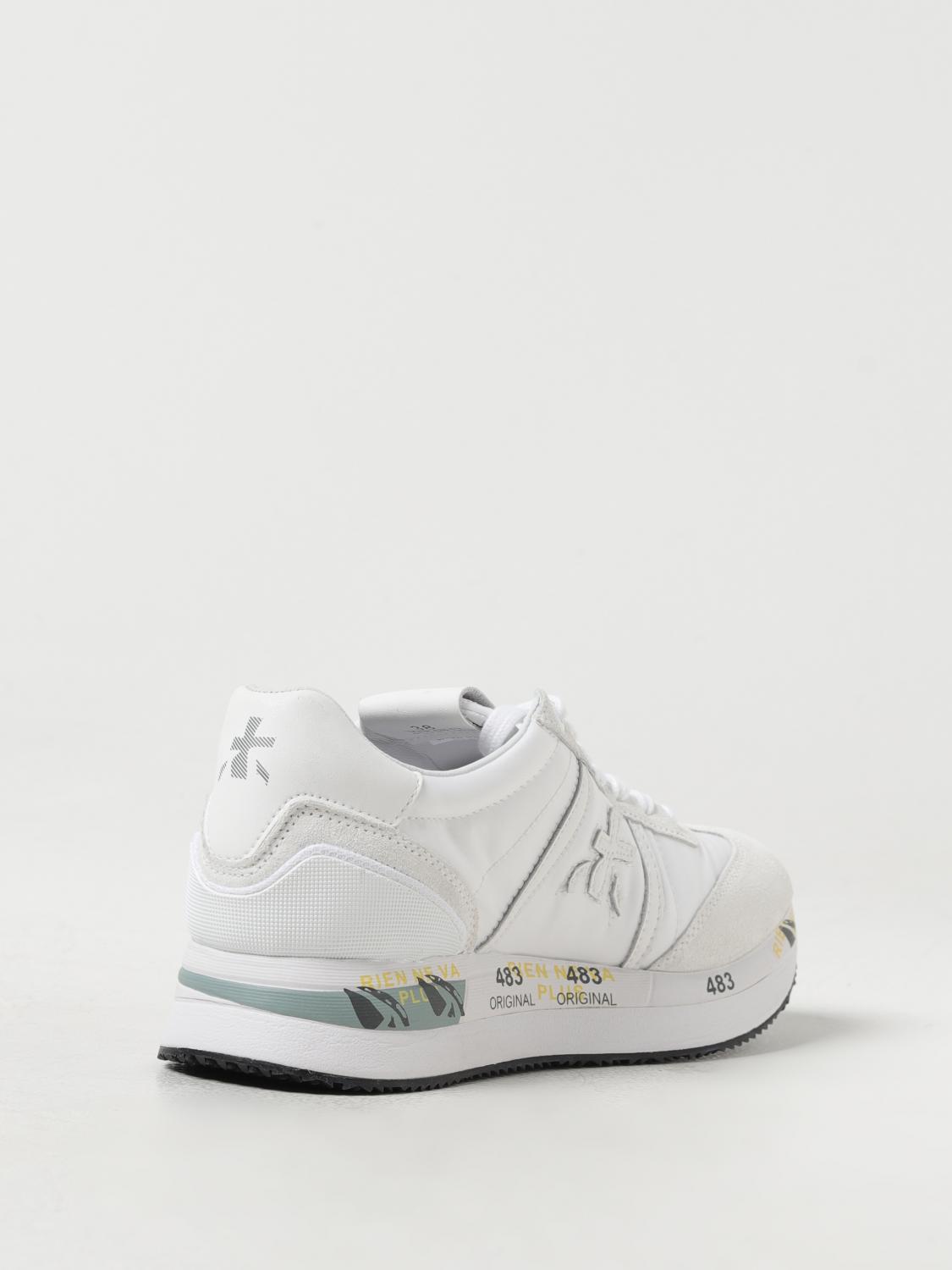 PREMIATA BASKETS: Baskets femme Premiata, Blanc 1 - Img 3