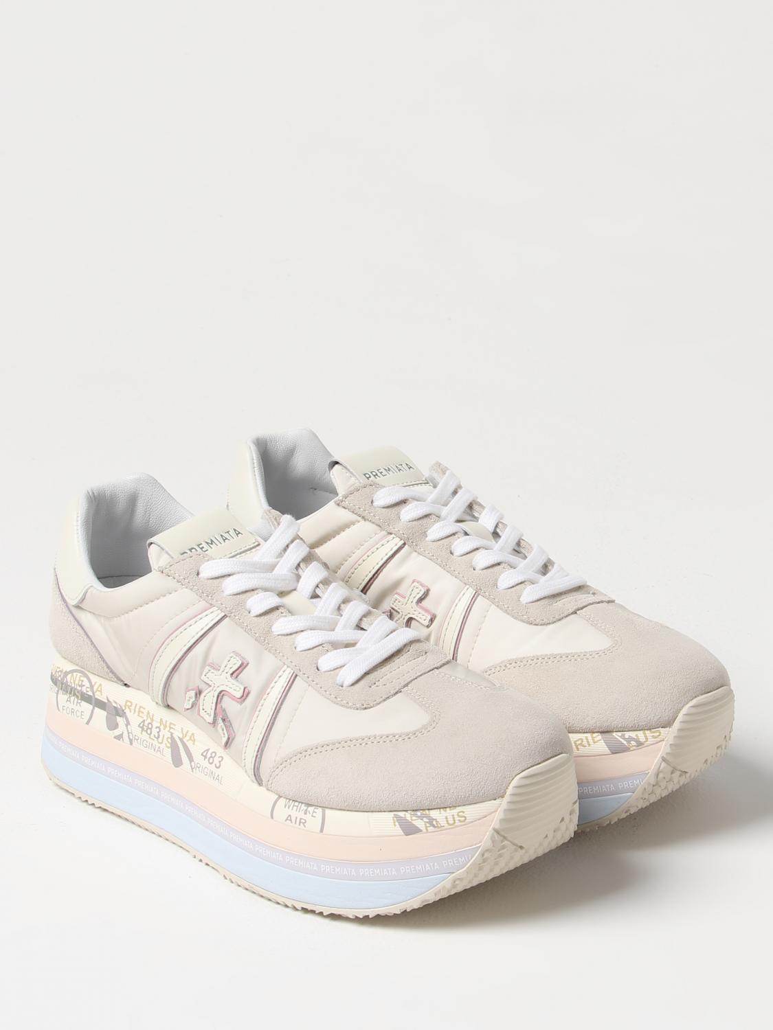 PREMIATA SNEAKERS: Sneakers damen Premiata, Beige - Img 2