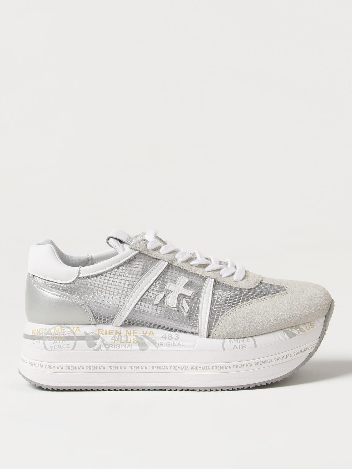 PREMIATA SNEAKERS: Sneakers damen Premiata, Silber - Img 1