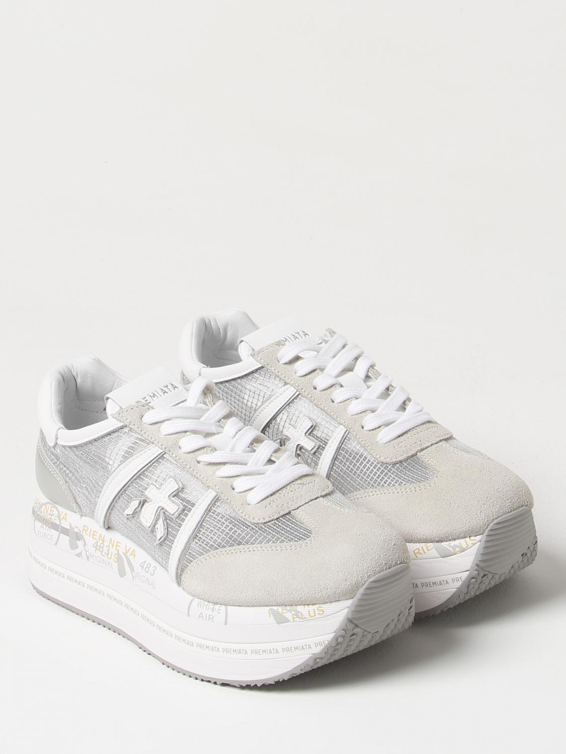 PREMIATA SNEAKERS: Sneakers damen Premiata, Silber - Img 2