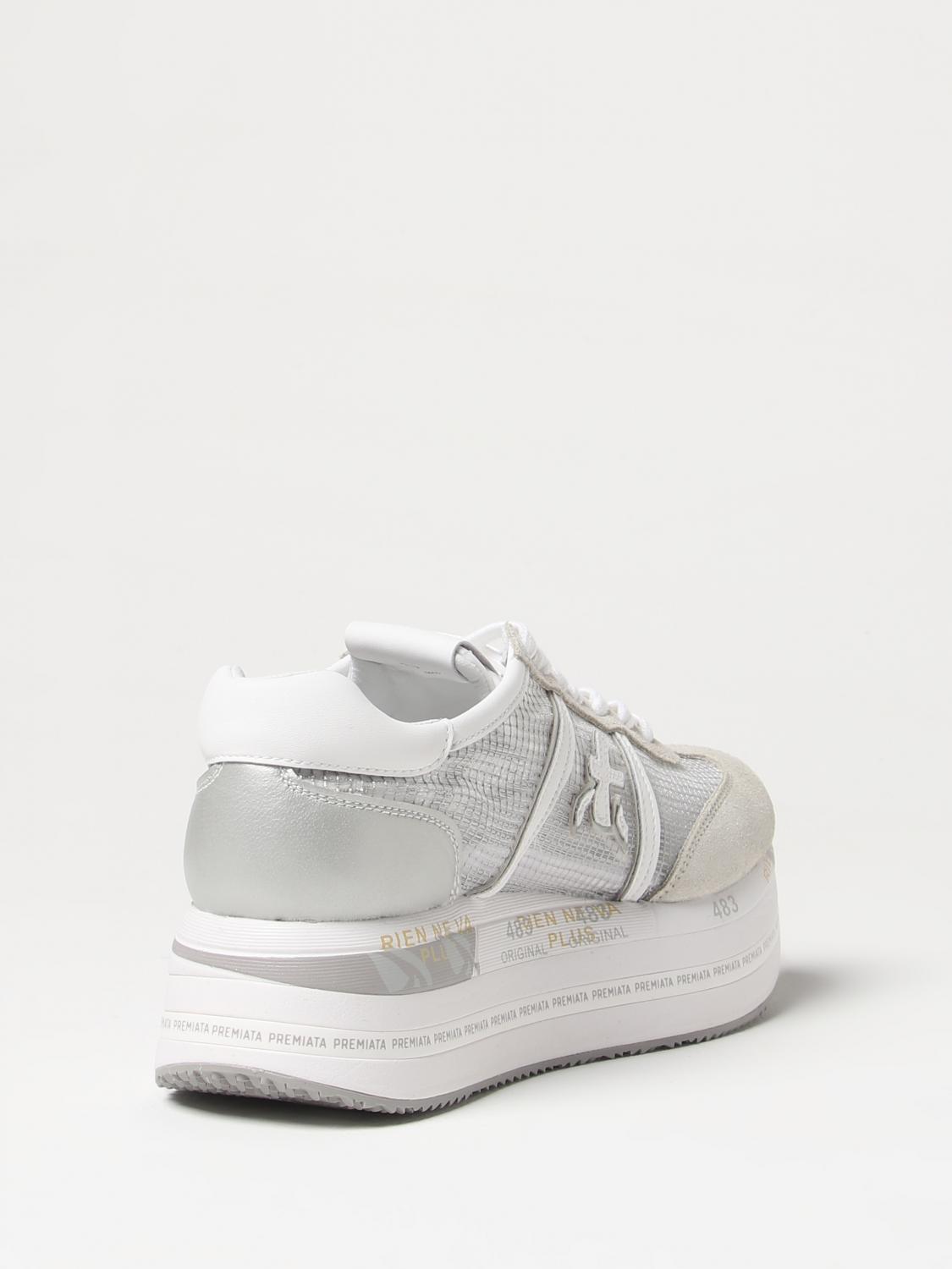 PREMIATA SNEAKERS: Sneakers damen Premiata, Silber - Img 3