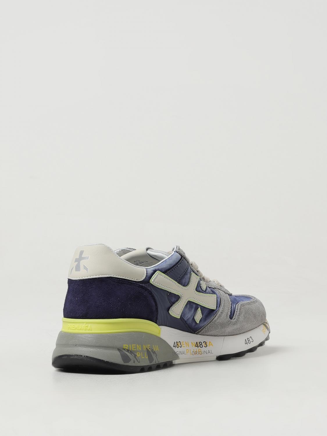PREMIATA BASKETS: Baskets homme Premiata, Bleu - Img 3