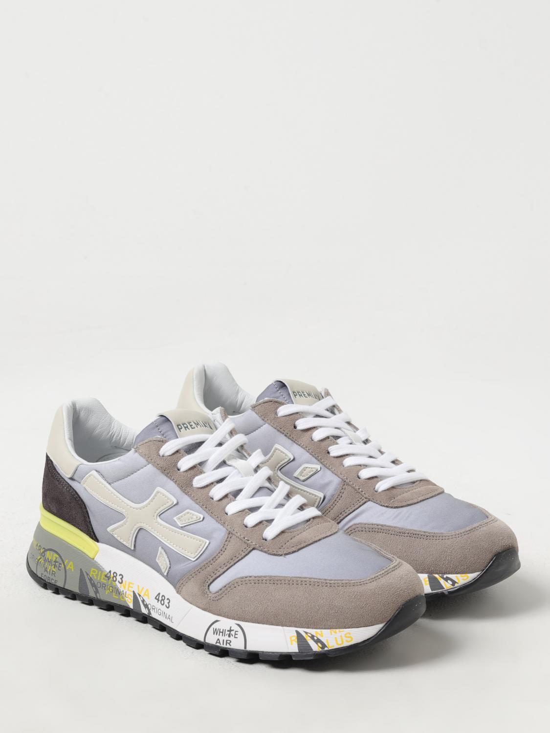 PREMIATA BASKETS: Baskets homme Premiata, Gris 1 - Img 2