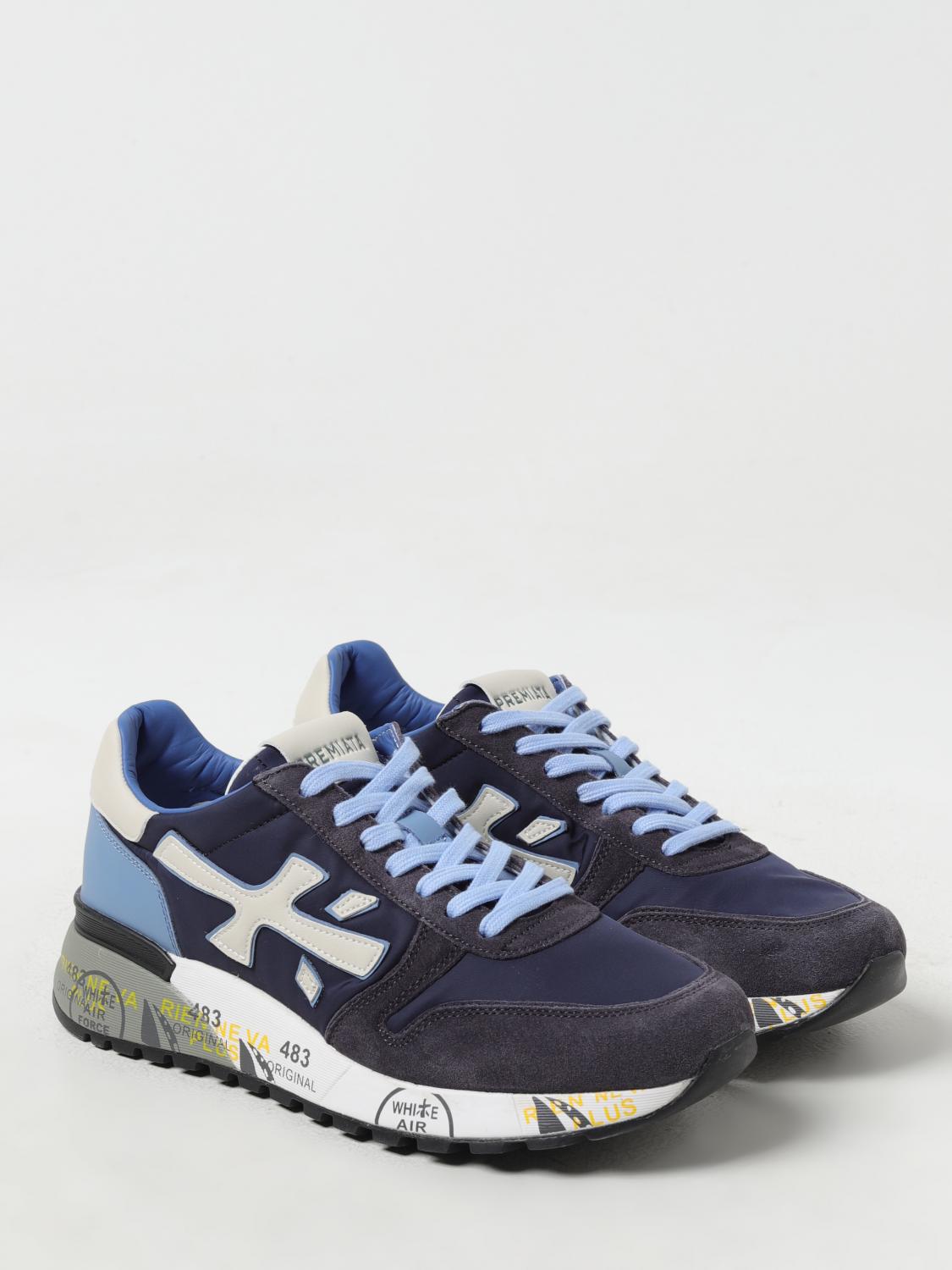 PREMIATA PMG14BLUENAVY 関税送料込 PREMIATA (プレミアータ) 4016 MICK ネイビー | GLOBAL SHOES