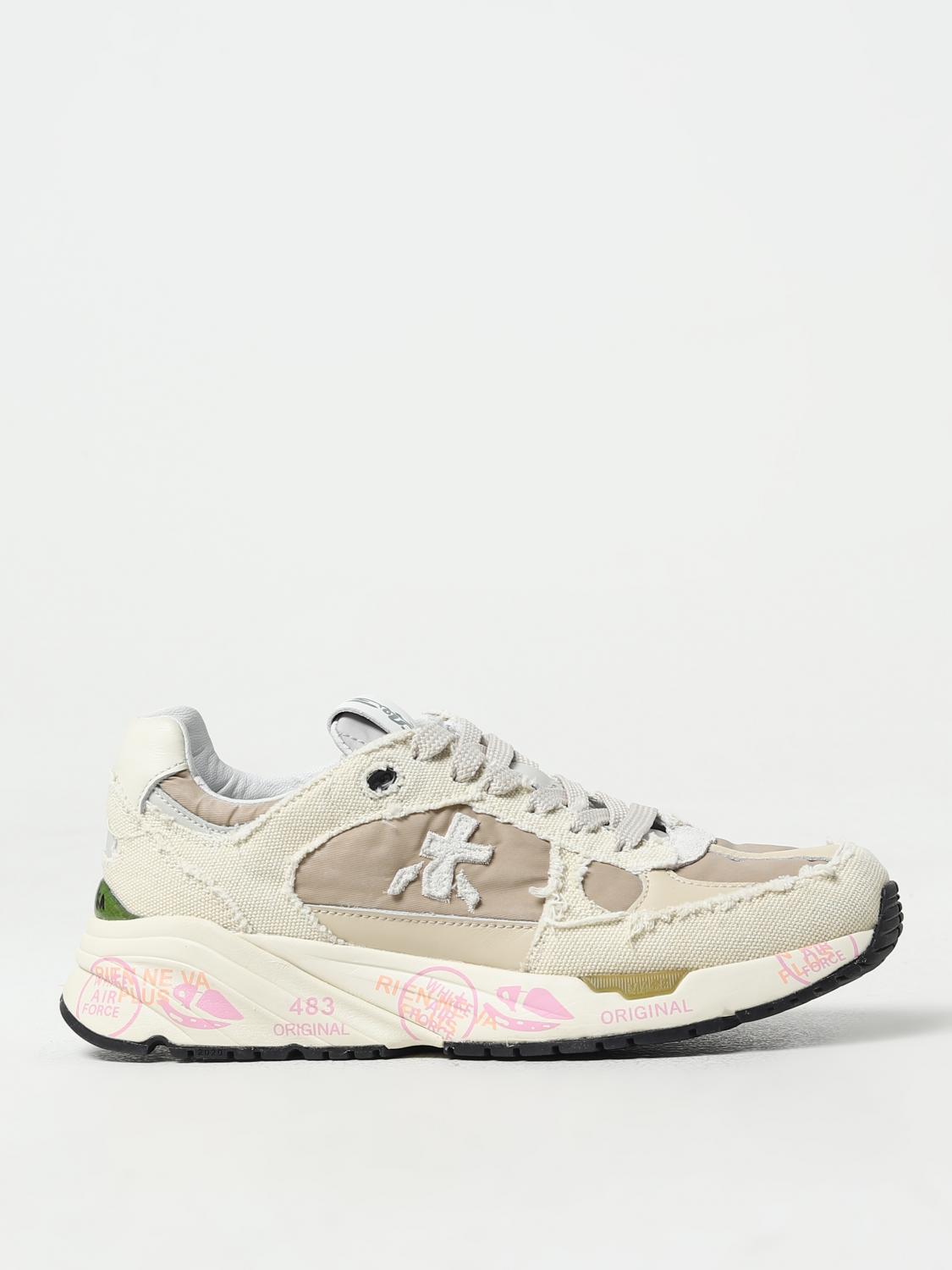 PREMIATA BASKETS: Baskets femme Premiata, Beige - Img 1