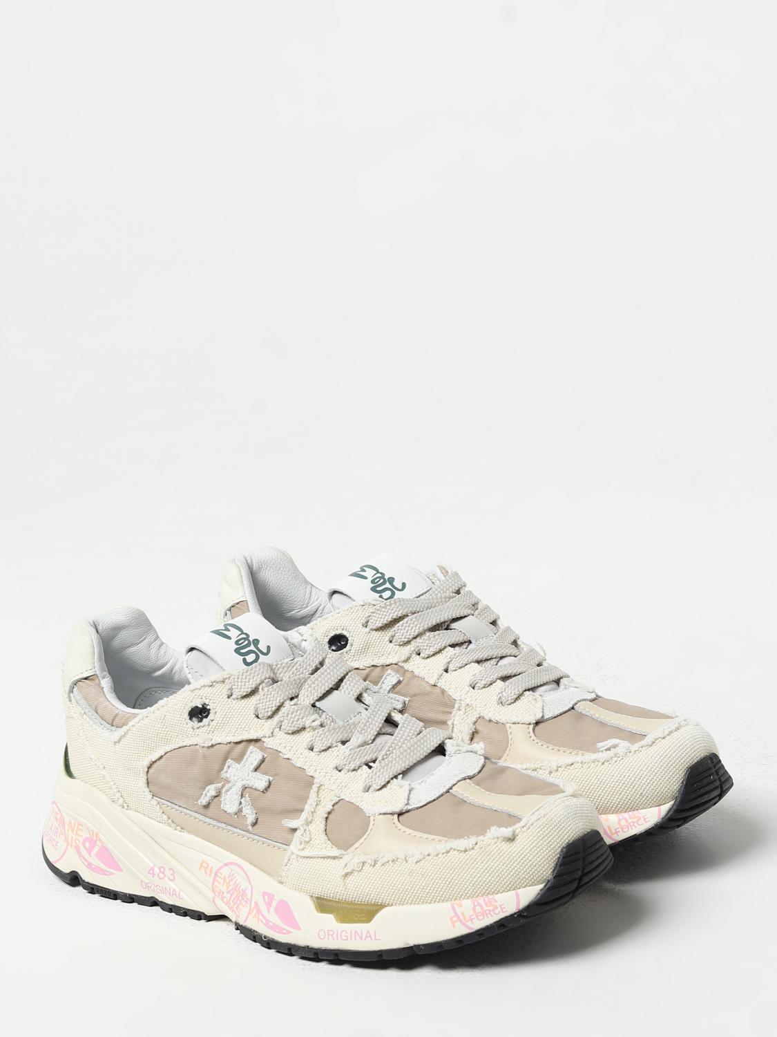 PREMIATA BASKETS: Baskets femme Premiata, Beige - Img 2