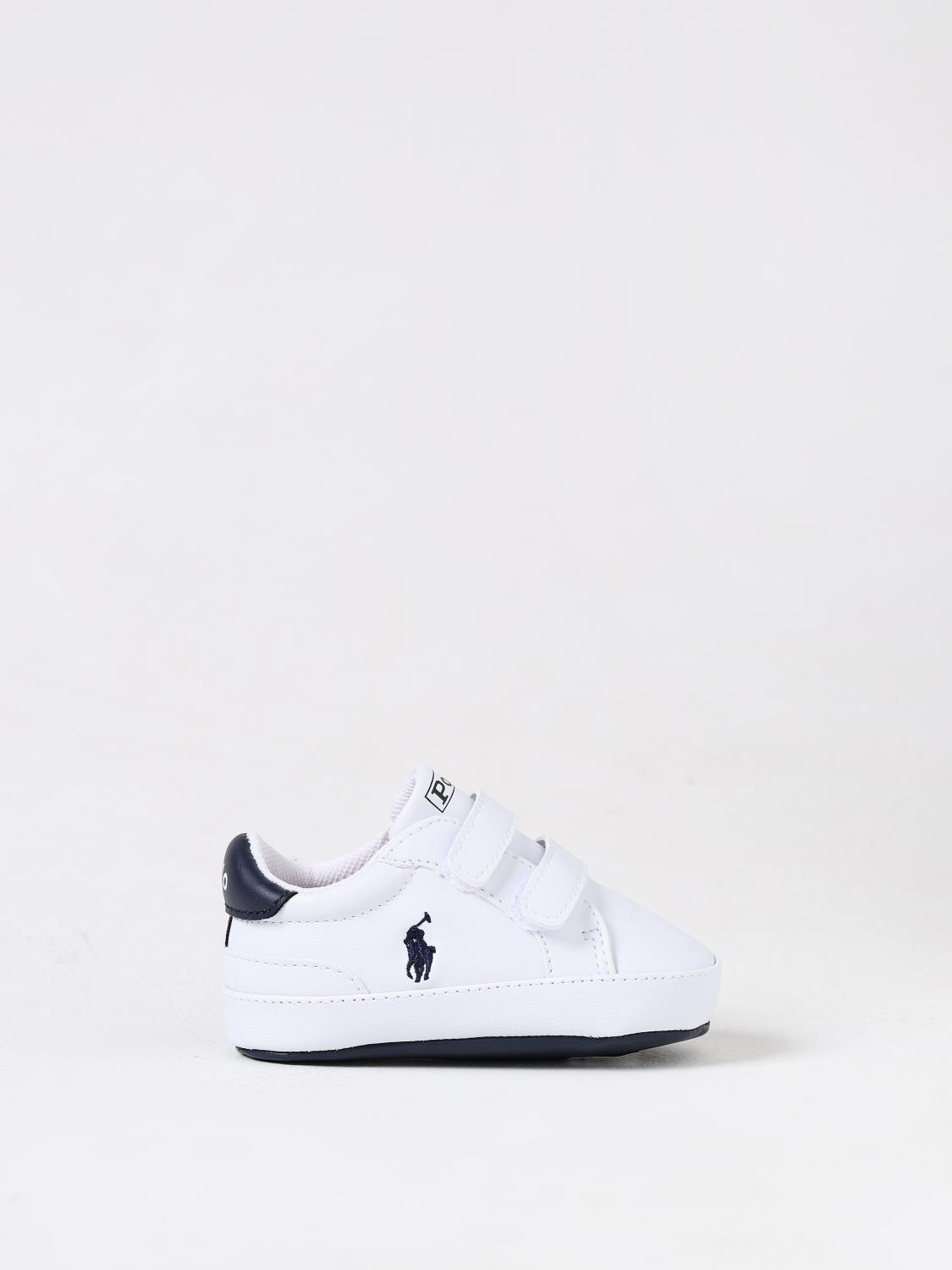 POLO RALPH LAUREN Shoes kids White Polo Ralph Lauren shoes RL100731L online at GIGLIO.COM