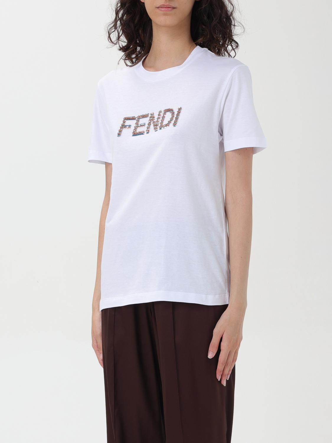 Fendi women t shirts hotsell