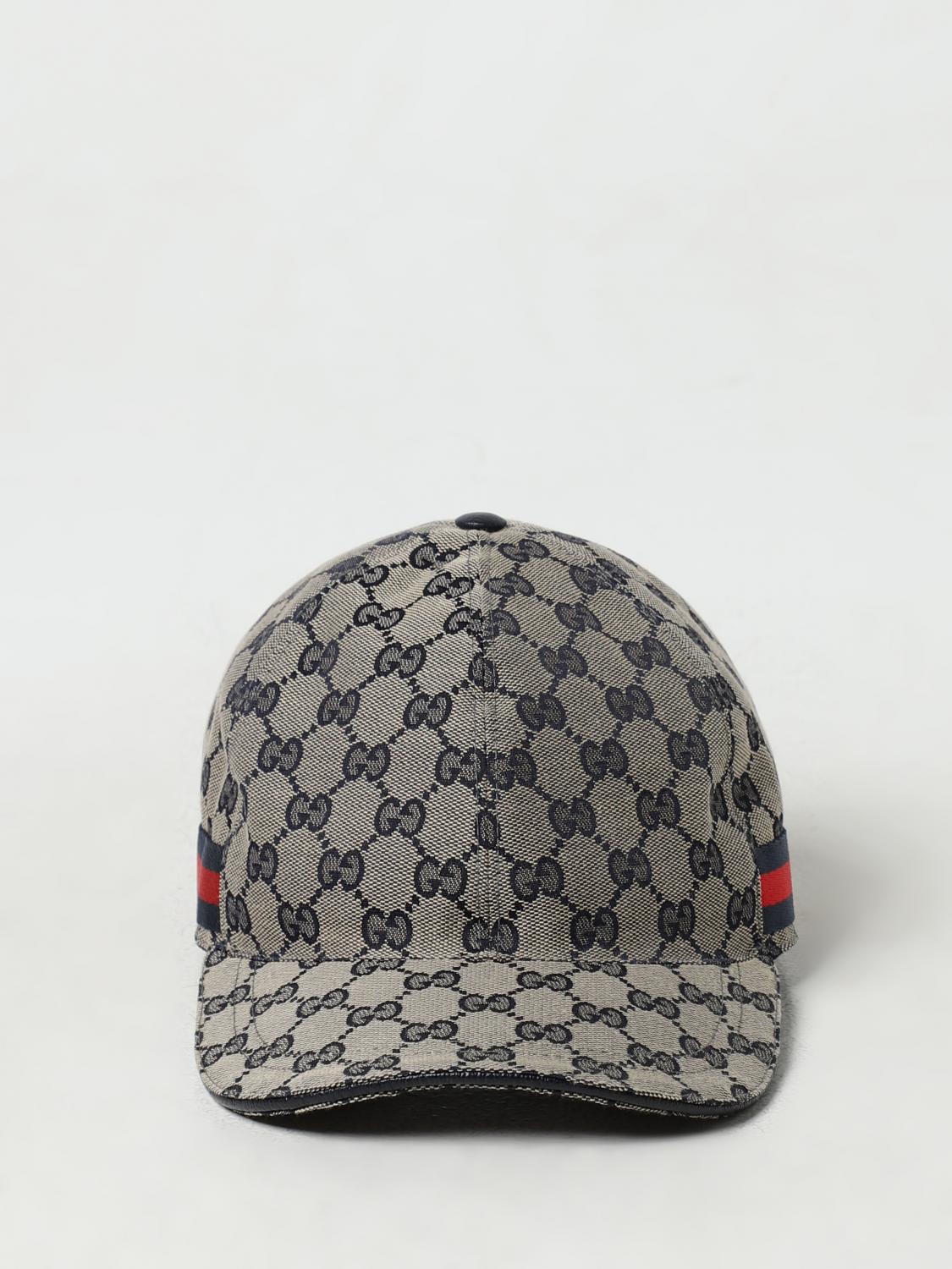 Gucci Hat men - Blue | 6968454HAQQ | GIGLIO.COM