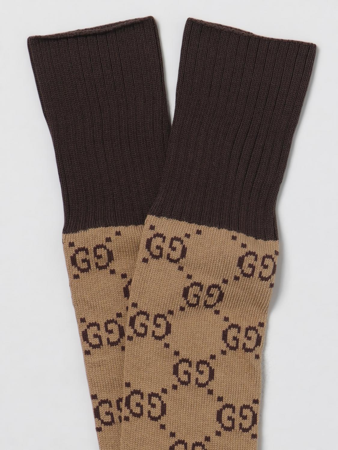 Gucci Socks men - Beige | 4710934G592 | GIGLIO.COM