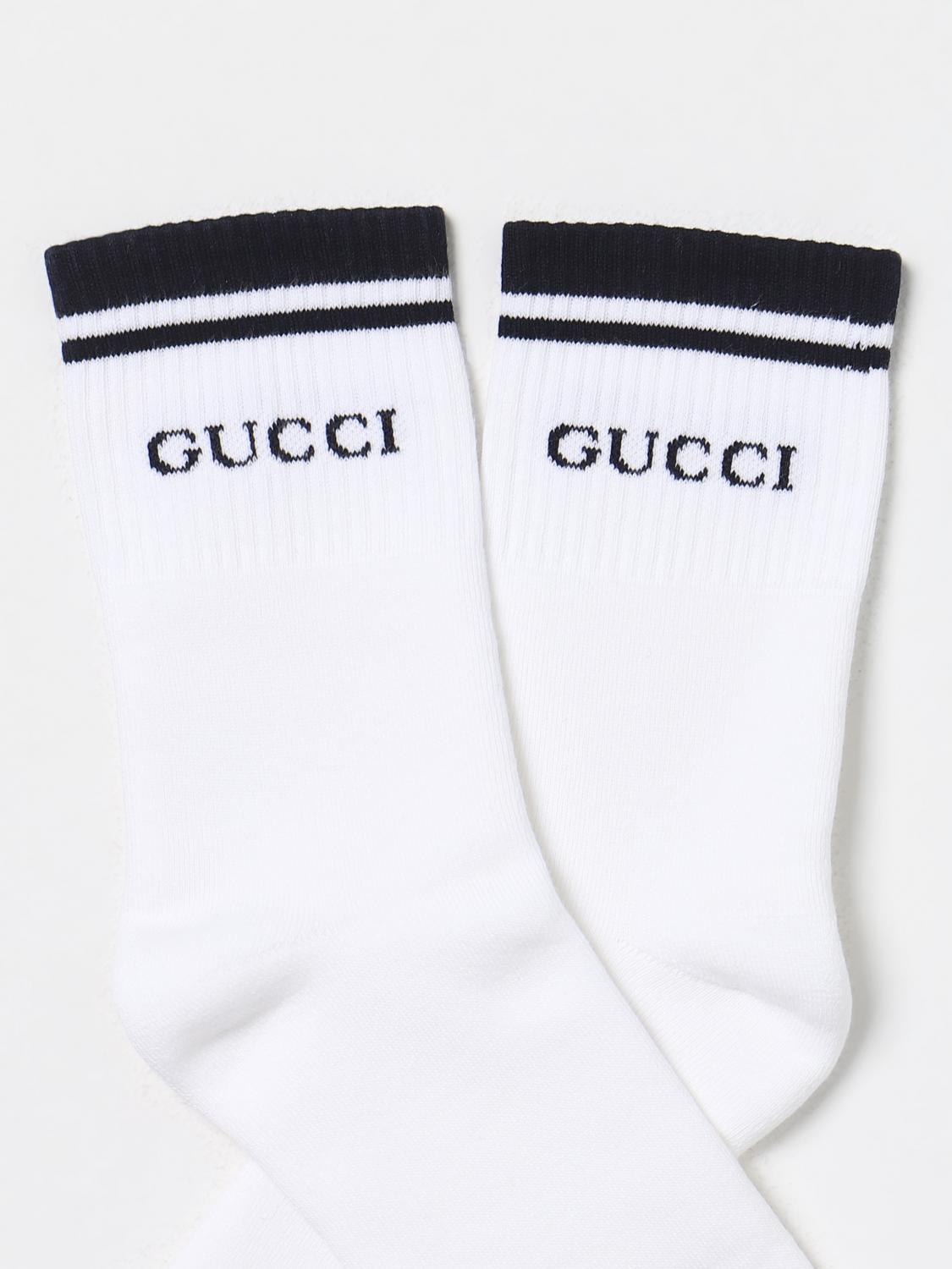 Gucci Socks men - White | 4964934G293 | GIGLIO.COM