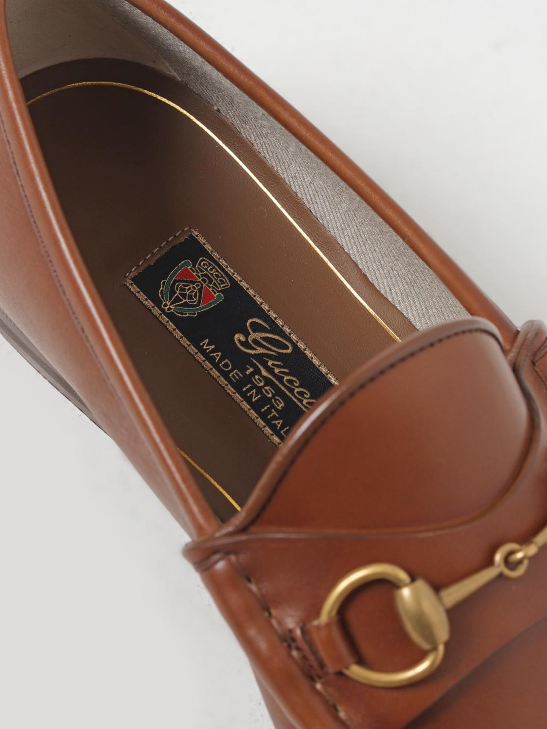 GUCCI MOKASSINS: Schuhe herren Gucci, Leder - Img 4