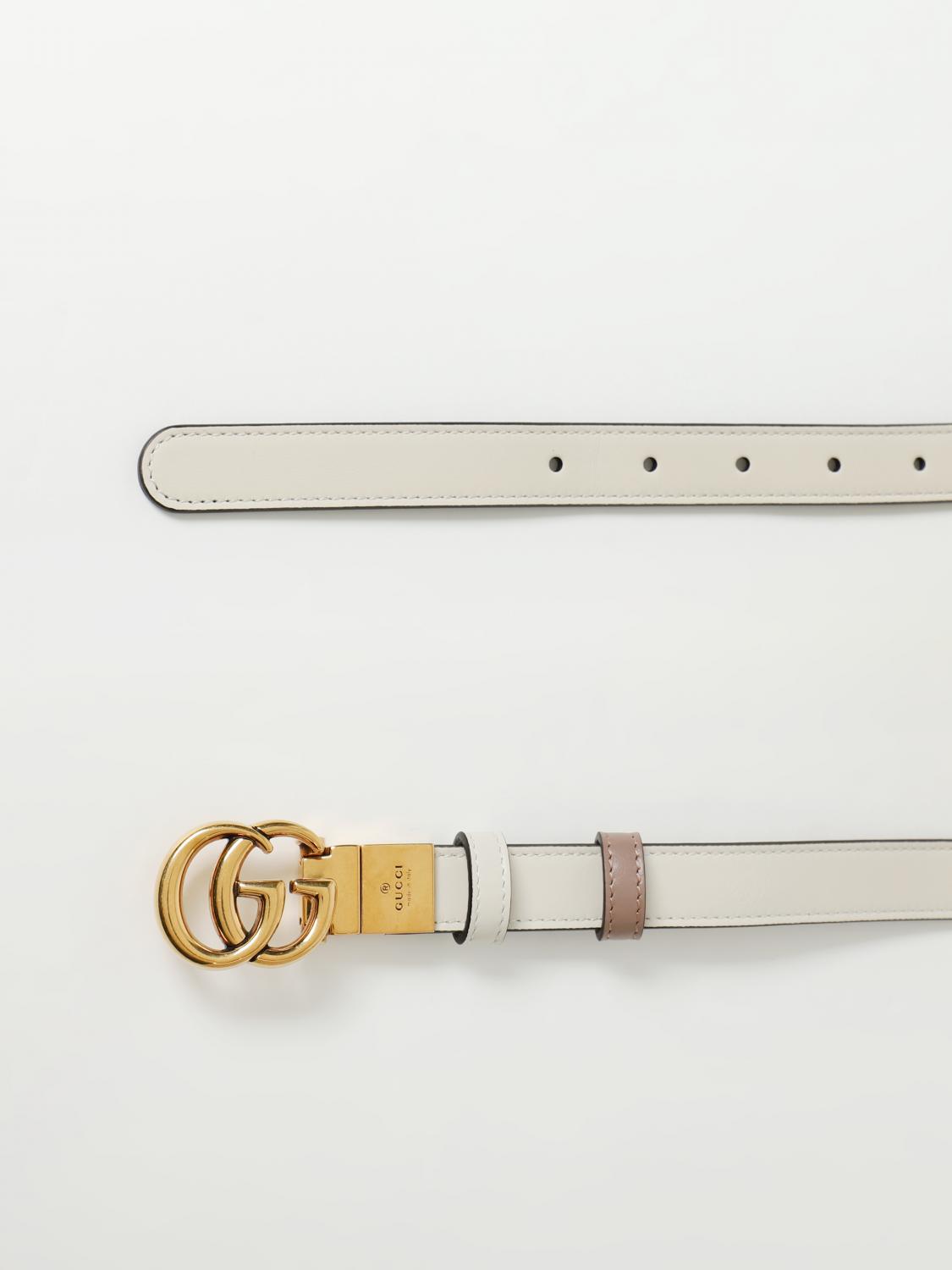 GUCCI BELT: Belt woman Gucci, Yellow Cream - Img 3