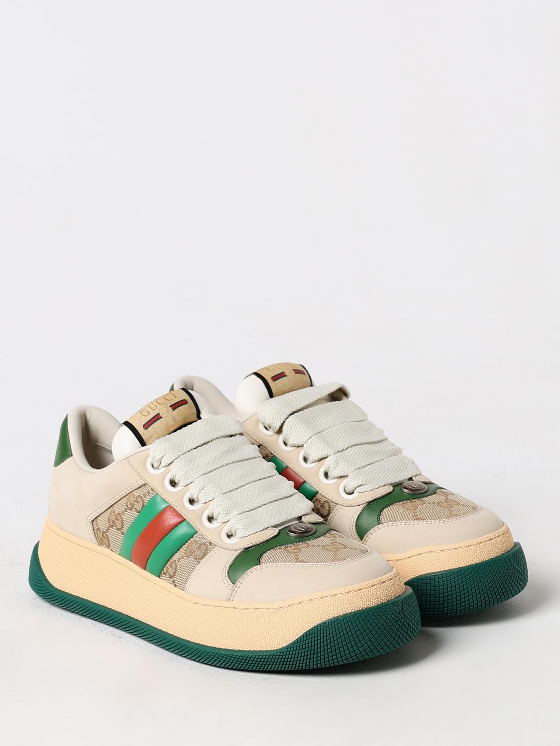 GUCCI ZAPATILLAS: Zapatillas mujer Gucci, Beige - Img 2