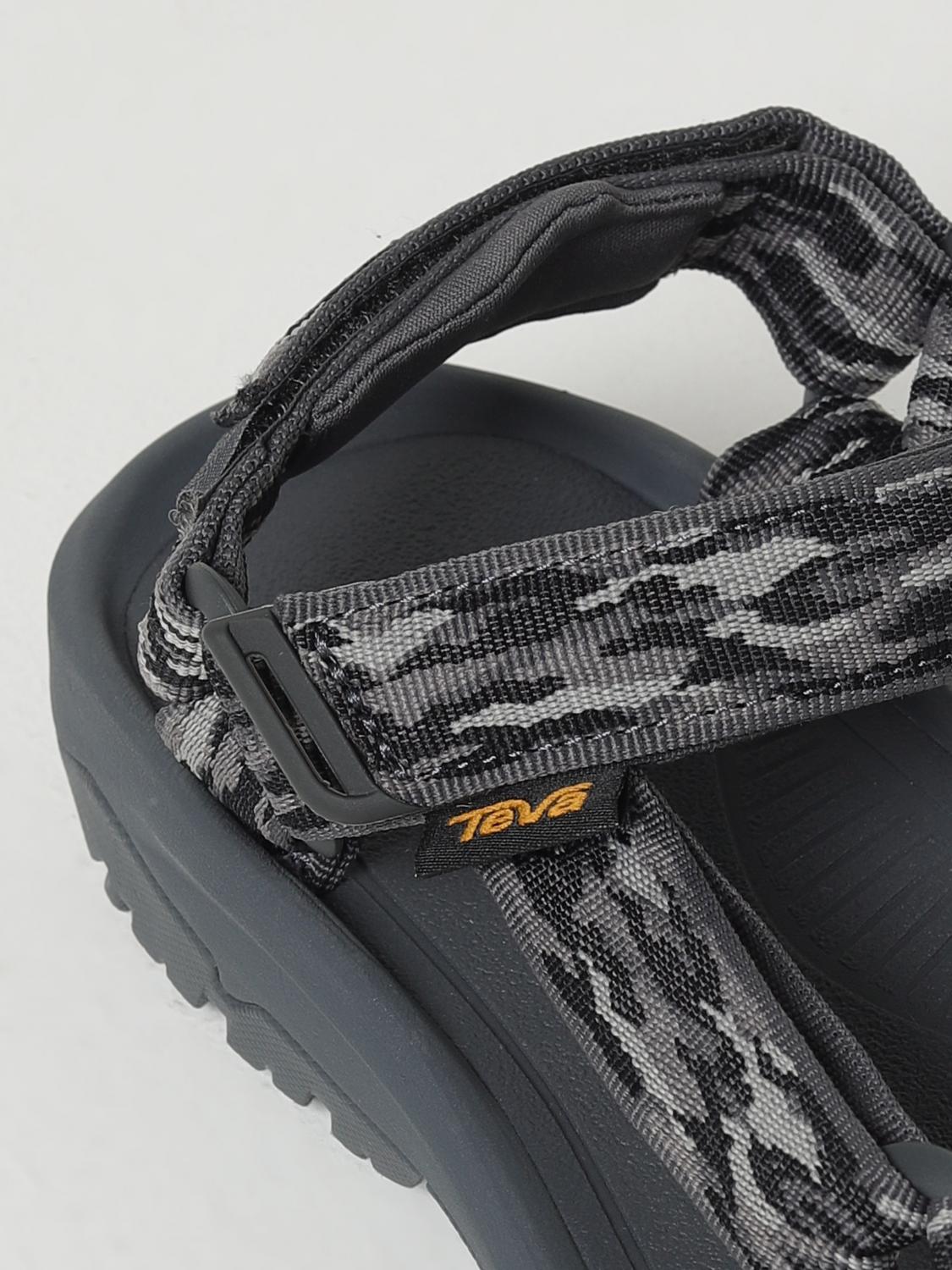 TEVA SANDALI: Sandalo Hurricane XLT2 Teva in nylon a costine, Grigio - Img 4