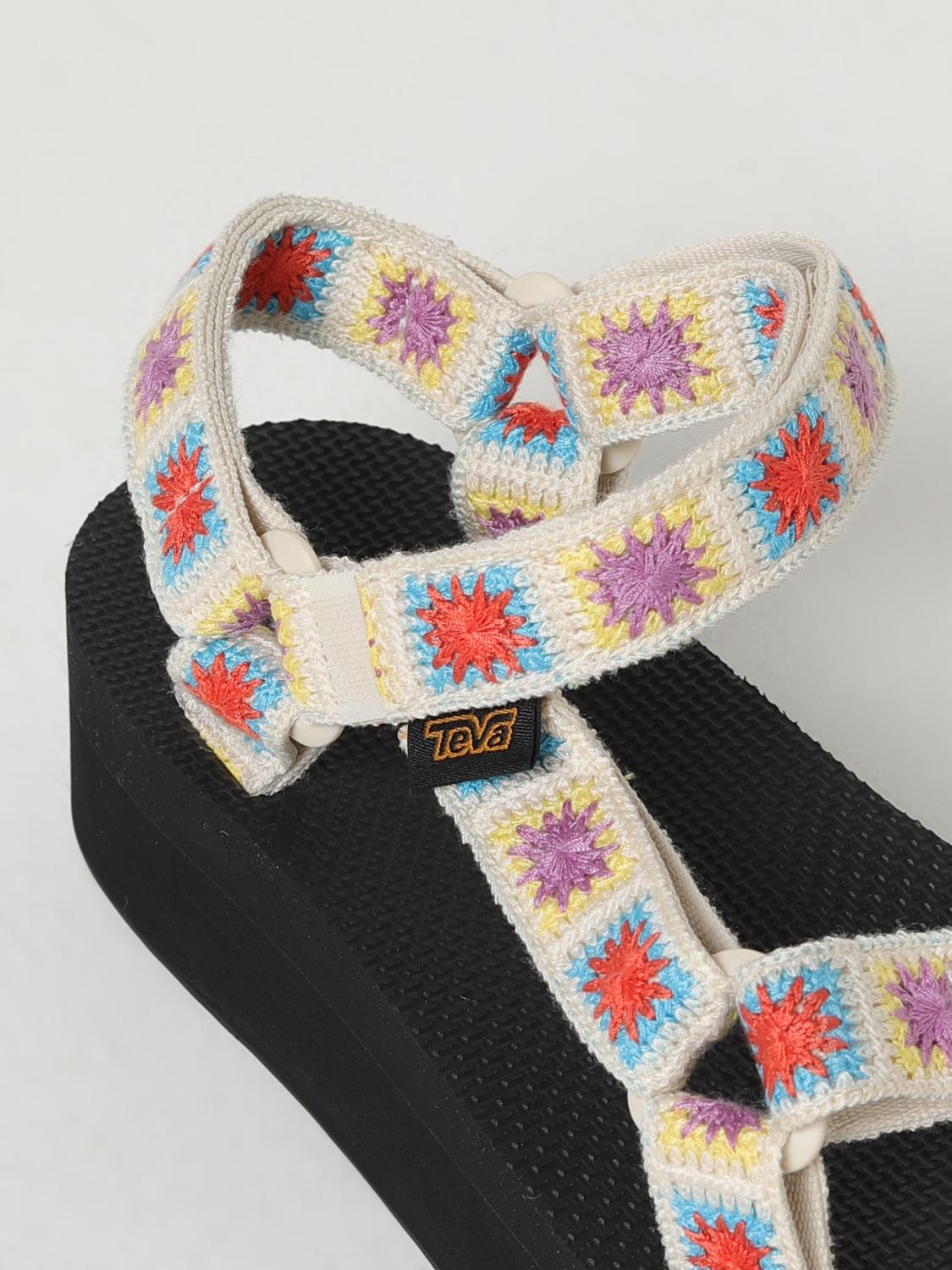 TEVA ZAPATOS DE CUÑA: Zapatos mujer Teva, Negro - Img 4