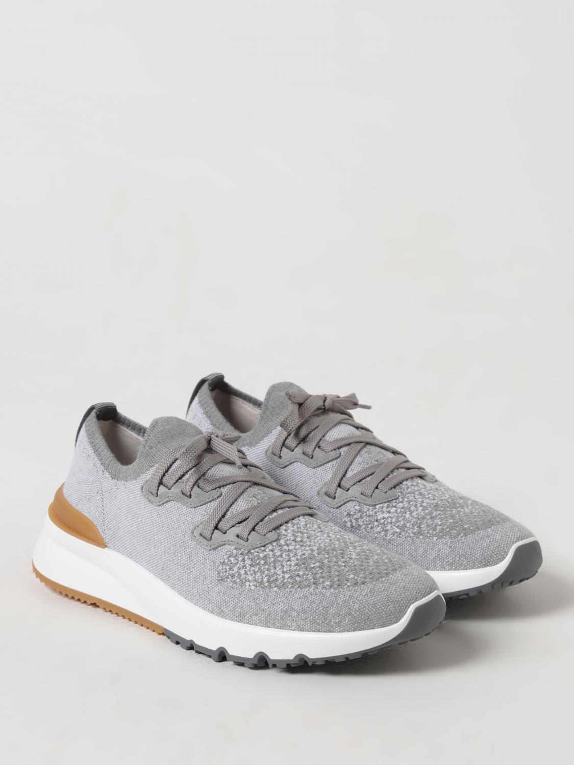 BRUNELLO CUCINELLI SNEAKERS: Sneakers men Brunello Cucinelli, Grey - Img 2
