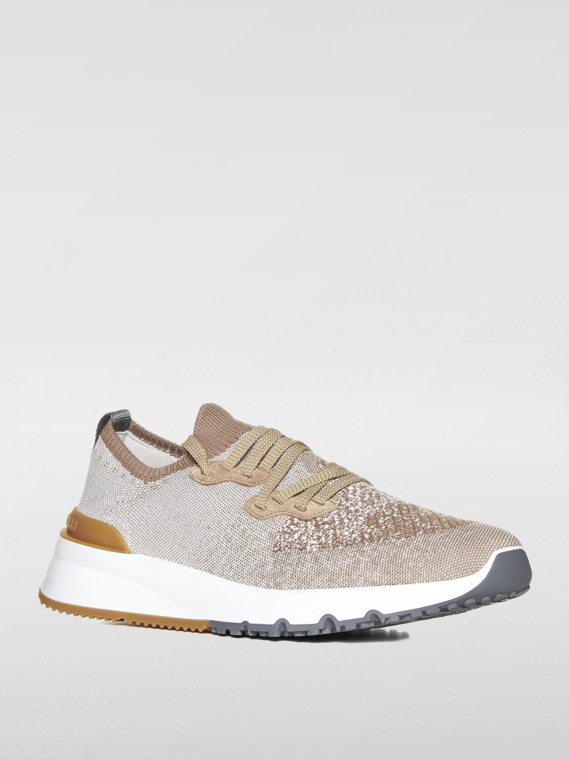 BRUNELLO CUCINELLI SNEAKERS: Sneakers herren Brunello Cucinelli, Beige - Img 2