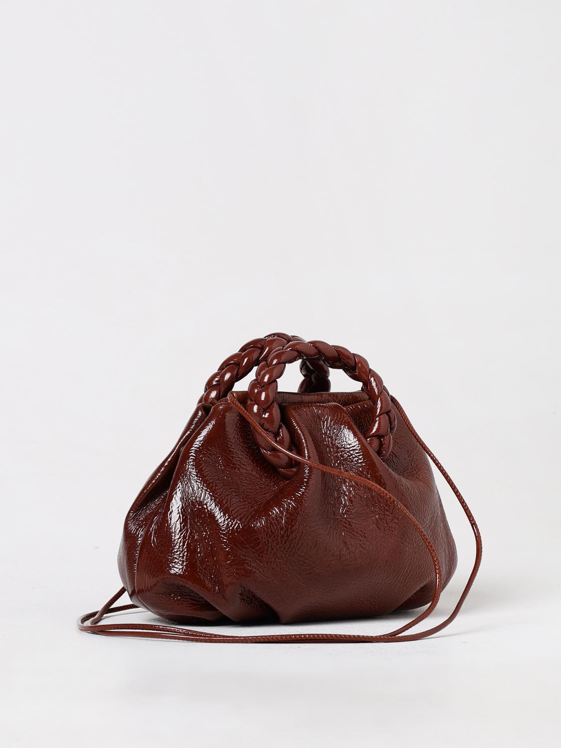 HEREU HANDTASCHE: Schultertasche damen Hereu, Braun - Img 2