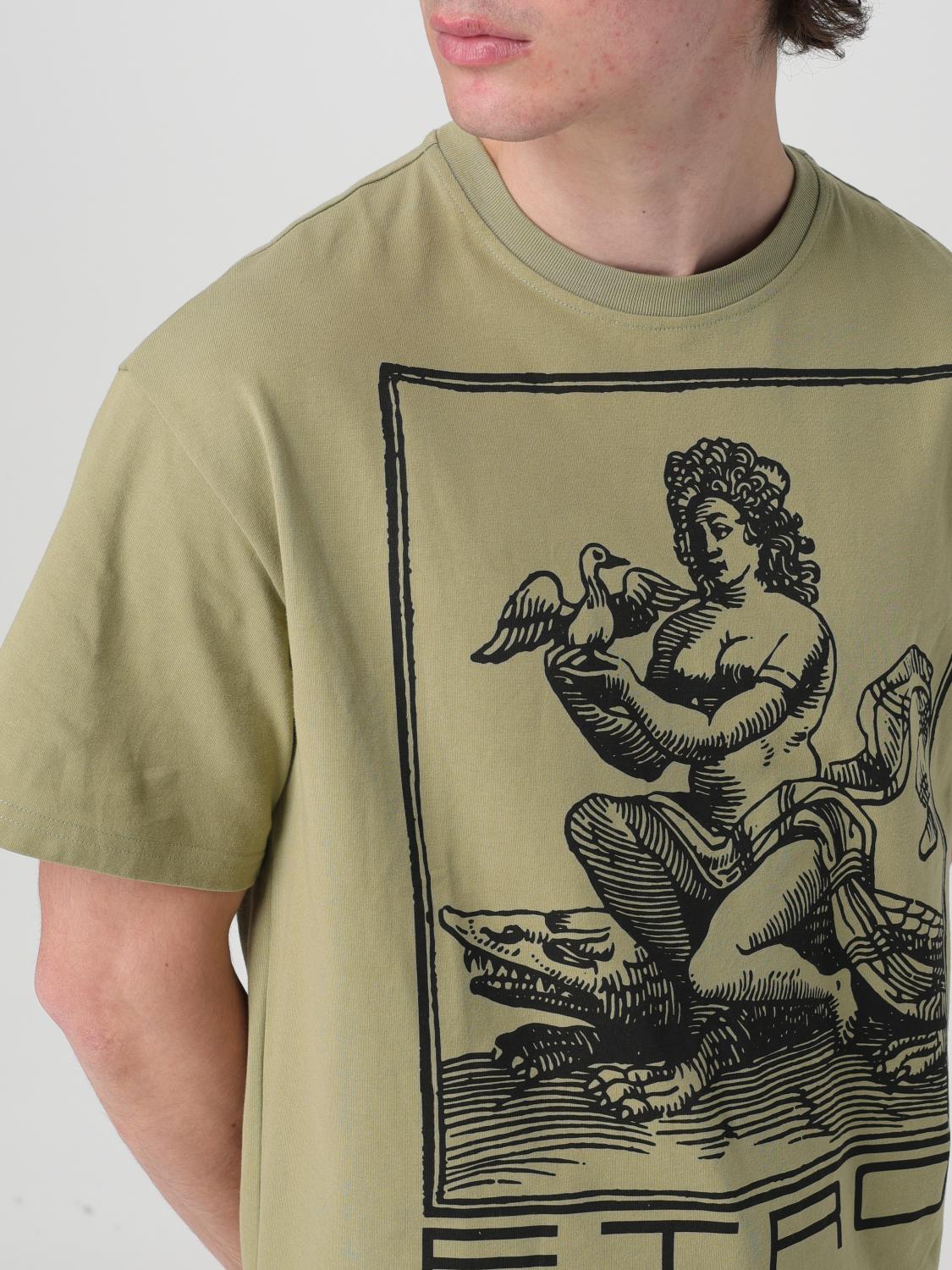 Etro T-shirt men - Green | MRMA0006AJ201 | GIGLIO.COM