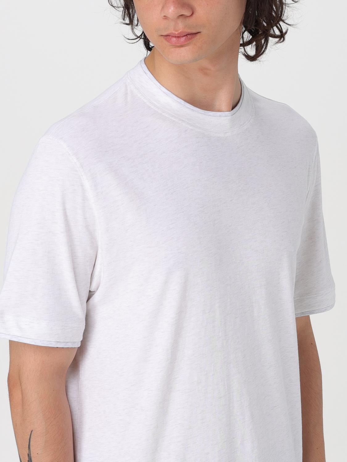 BRUNELLO CUCINELLI CAMISETA: Camiseta hombre Brunello Cucinelli, Beige - Img 4