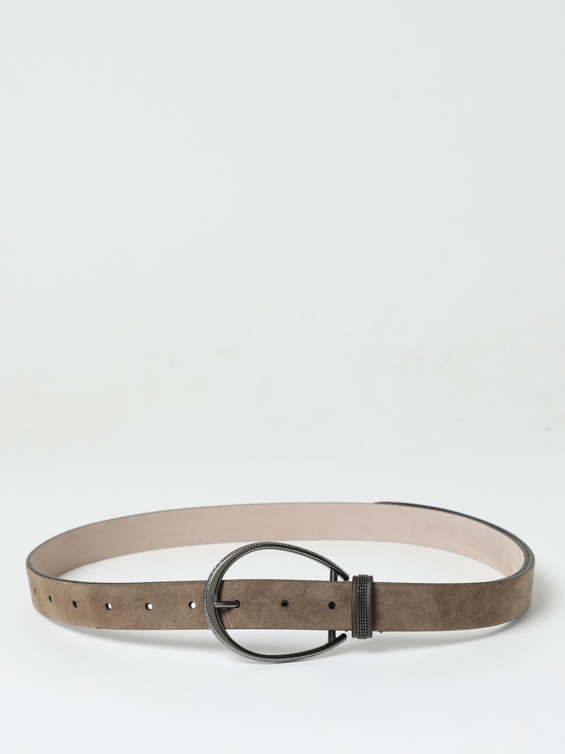 BRUNELLO CUCINELLI: Belt woman - Leather | Brunello