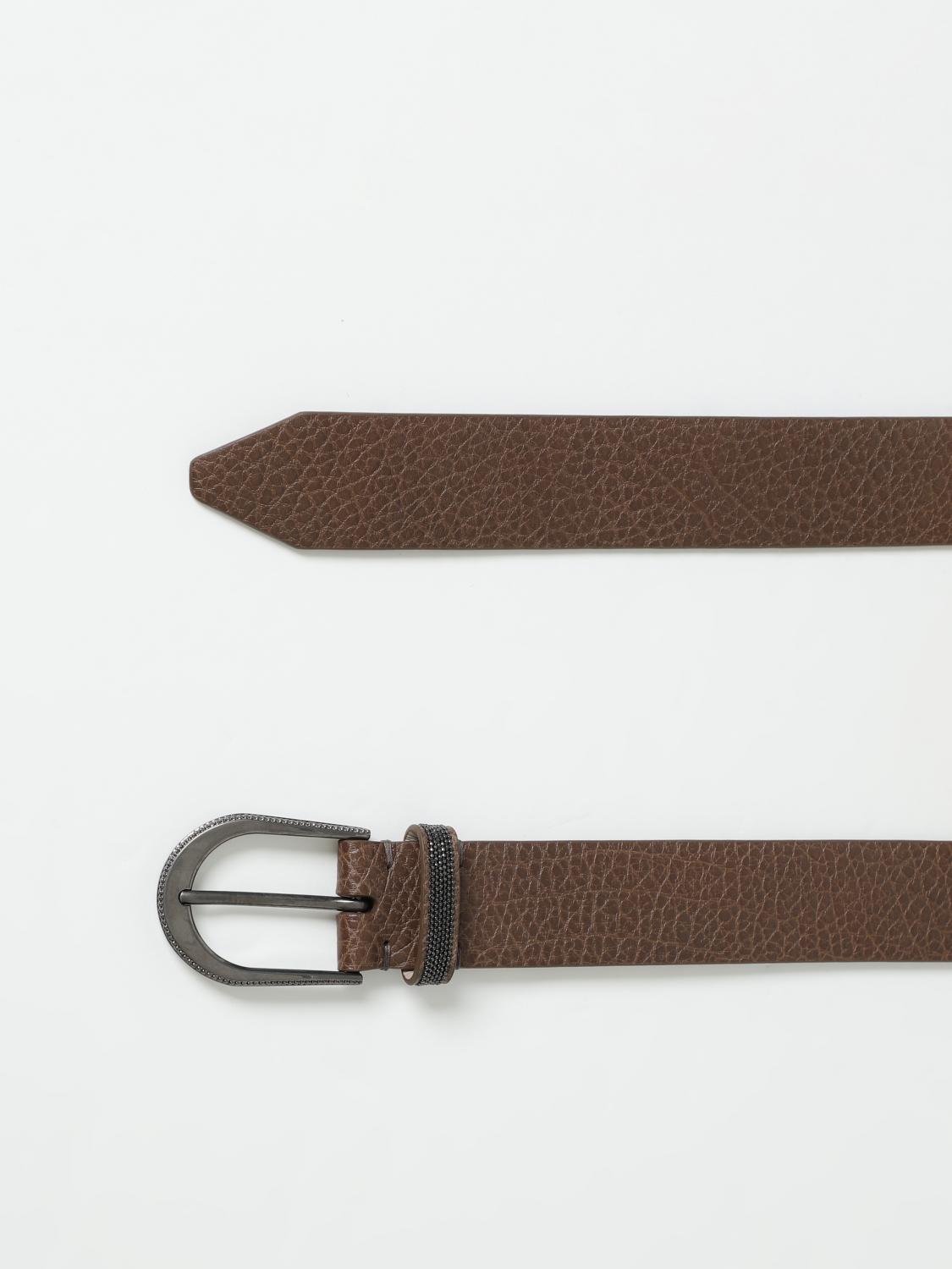 BRUNELLO CUCINELLI BELT: Belt woman Brunello Cucinelli, Dark - Img 2