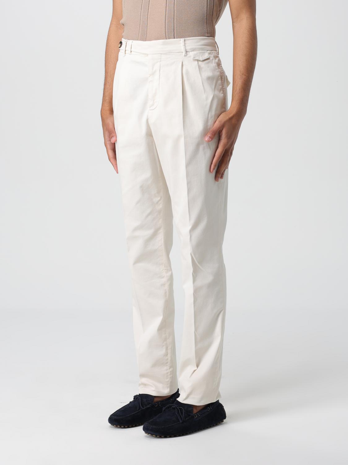 Brunello Cucinelli パンツ メンズ - イエロークリーム | M289LE1920