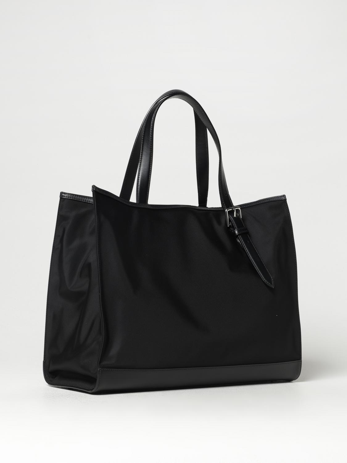 BALLY BORSA: Borsa Bally in nylon e pelle , Nero - Img 3