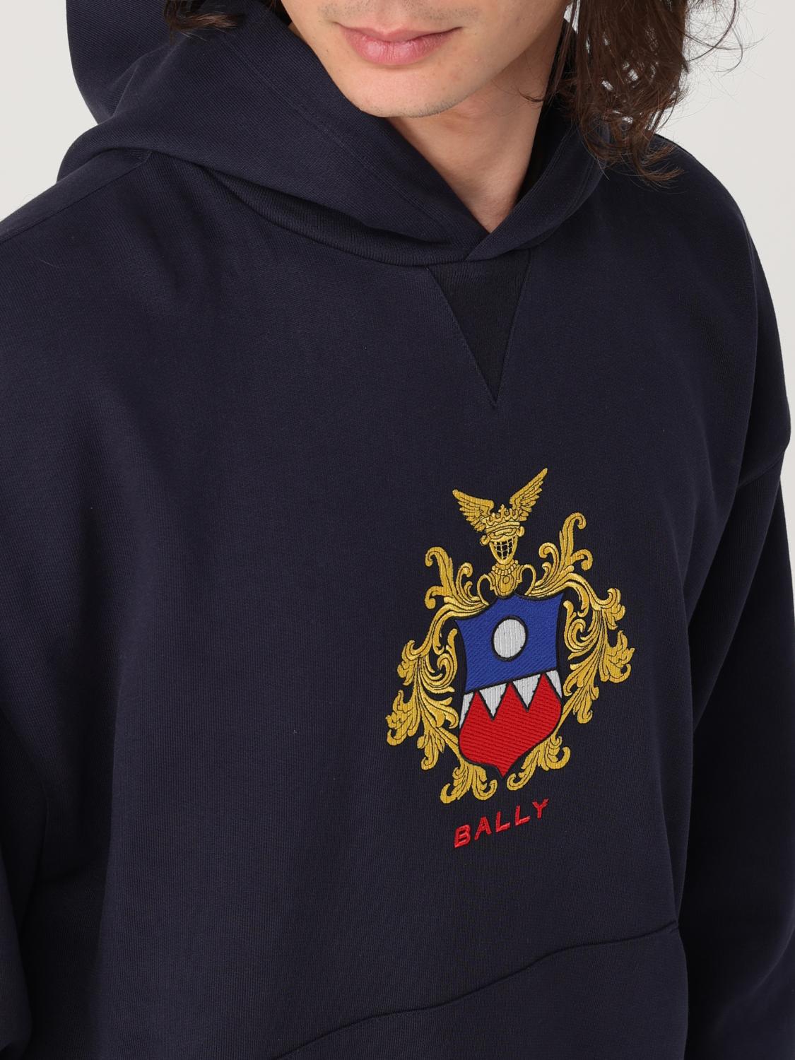 BALLY SWEATSHIRT: Sweatshirt homme Bally, Bleu - Img 4