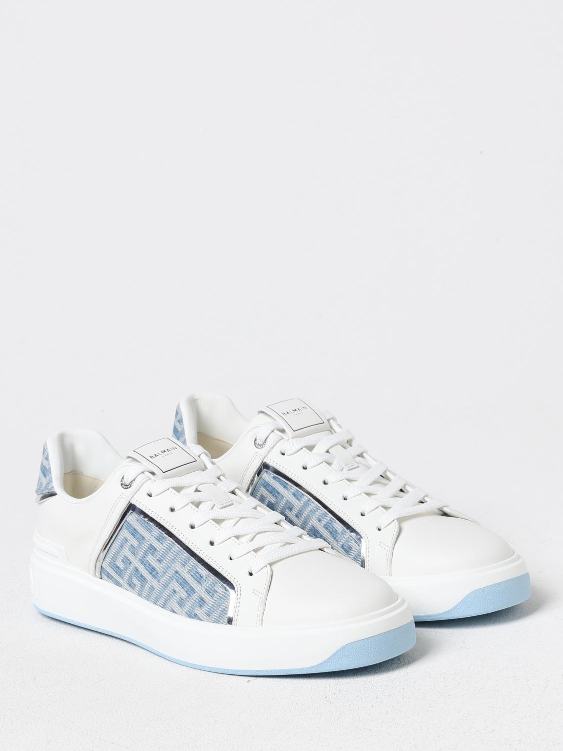 BALMAIN SNEAKERS: Sneakers men Balmain, White - Img 2