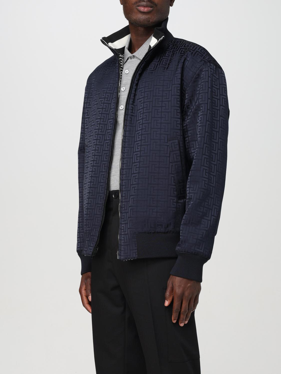 BALMAIN ジャケット: ジャケット メンズ Balmain, ブルー - Img 4