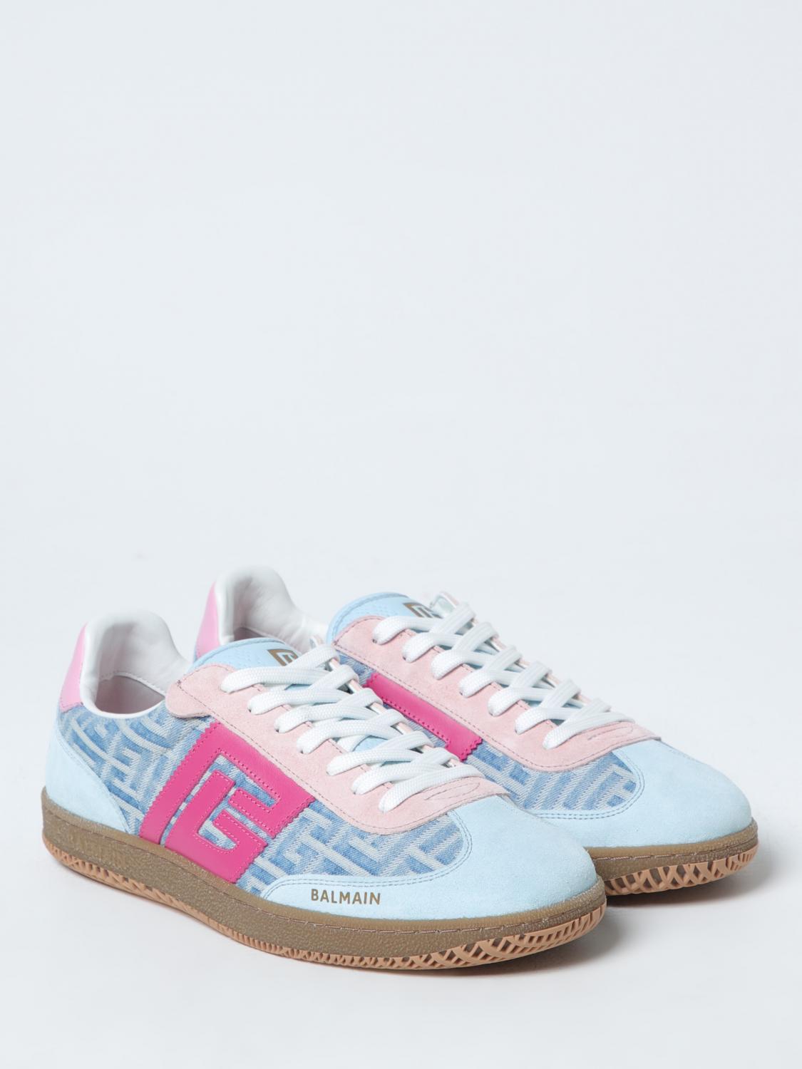 BALMAIN SNEAKERS: Sneakers woman Balmain, Gnawed Blue - Img 2