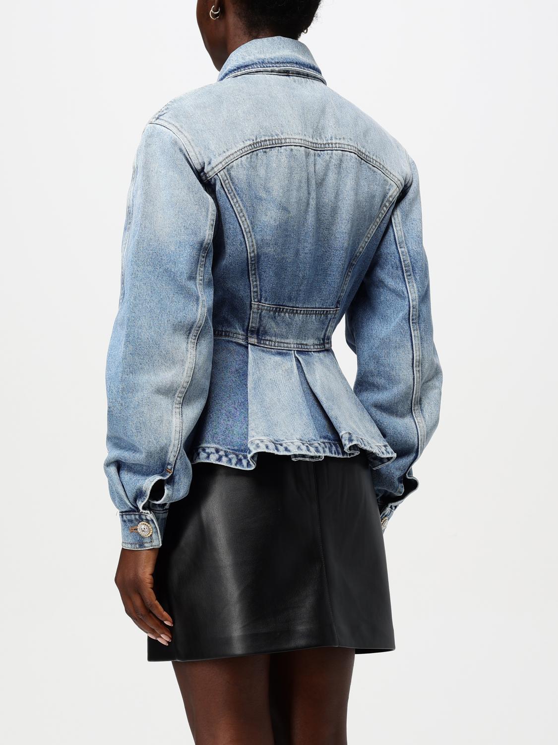 BALMAIN JACKET: Balmain denim jacket, Denim - Img 3