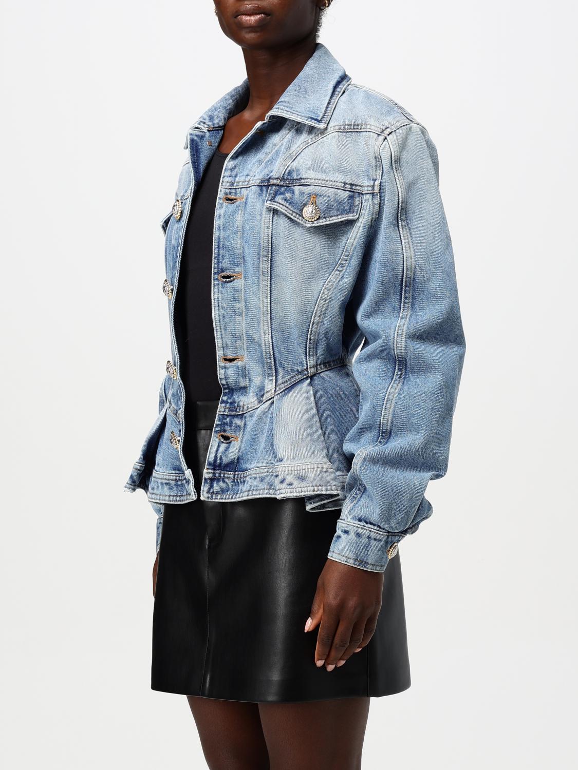 BALMAIN JACKET: Balmain denim jacket, Denim - Img 4