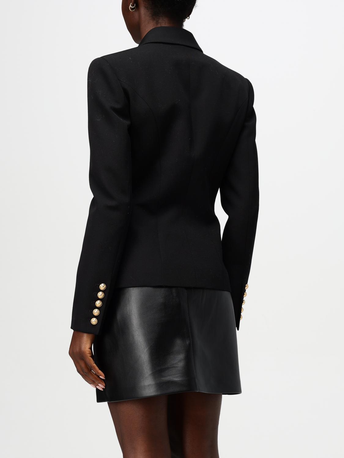 BALMAIN BLAZER: Blazer woman Balmain, Black - Img 3