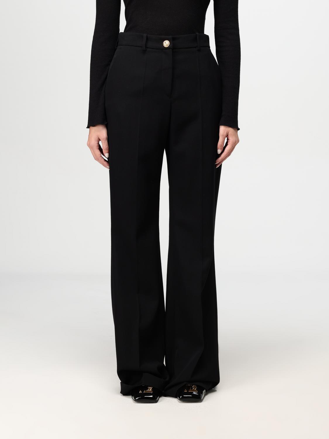 BALMAIN PANTS: Pants woman Balmain, Black - Img 1