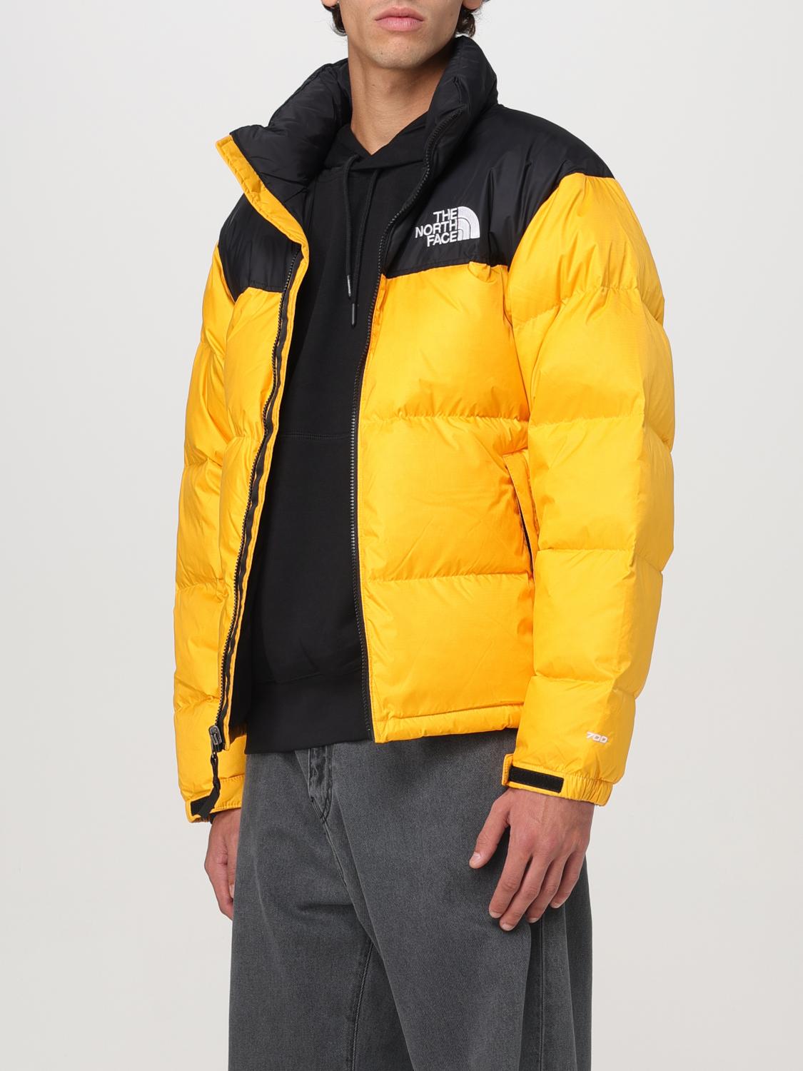 Down Jacket North Face Jacke Gelb Face Puffer Jacket Men North