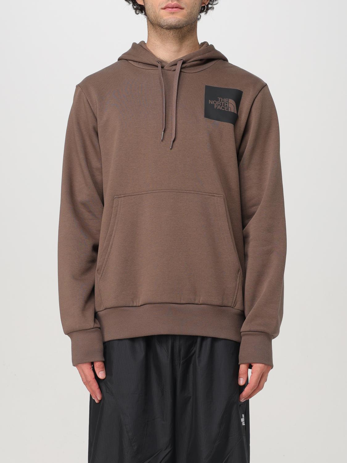 THE NORTH FACE 스웨트셔츠: 스웨트셔츠 남성 The North Face, 브라운 - Img 1