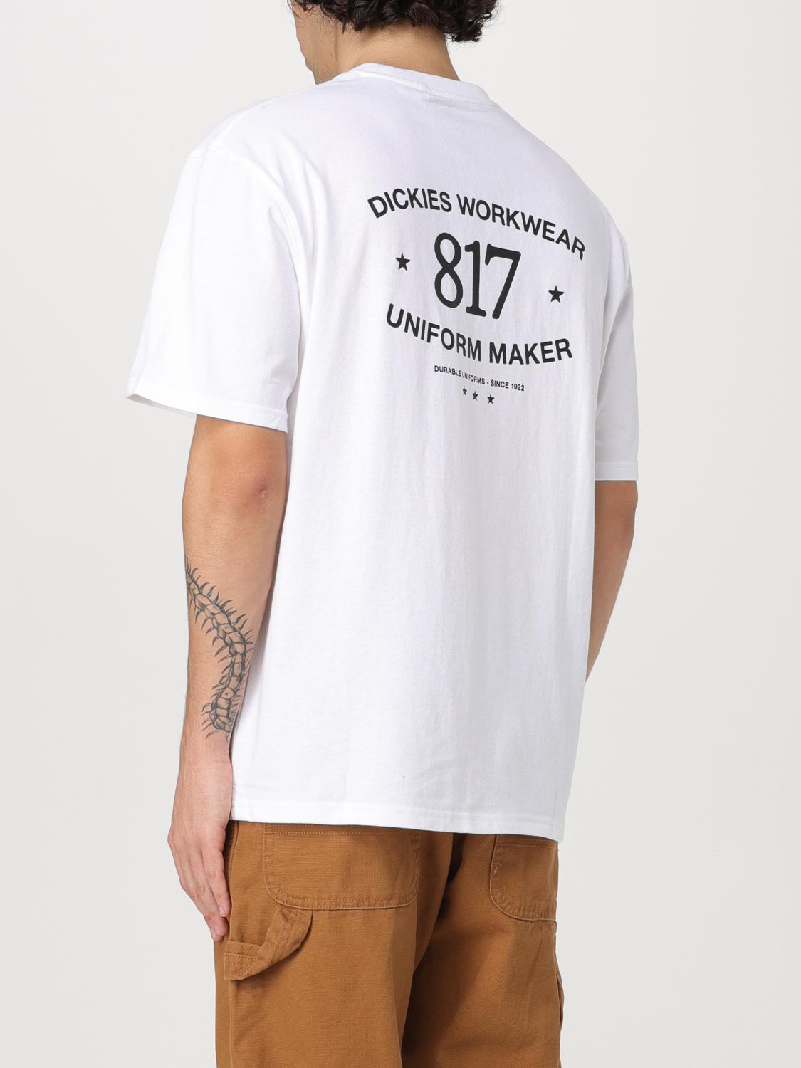 DICKIES T-SHIRT: T-shirt men Dickies, White - Img 3