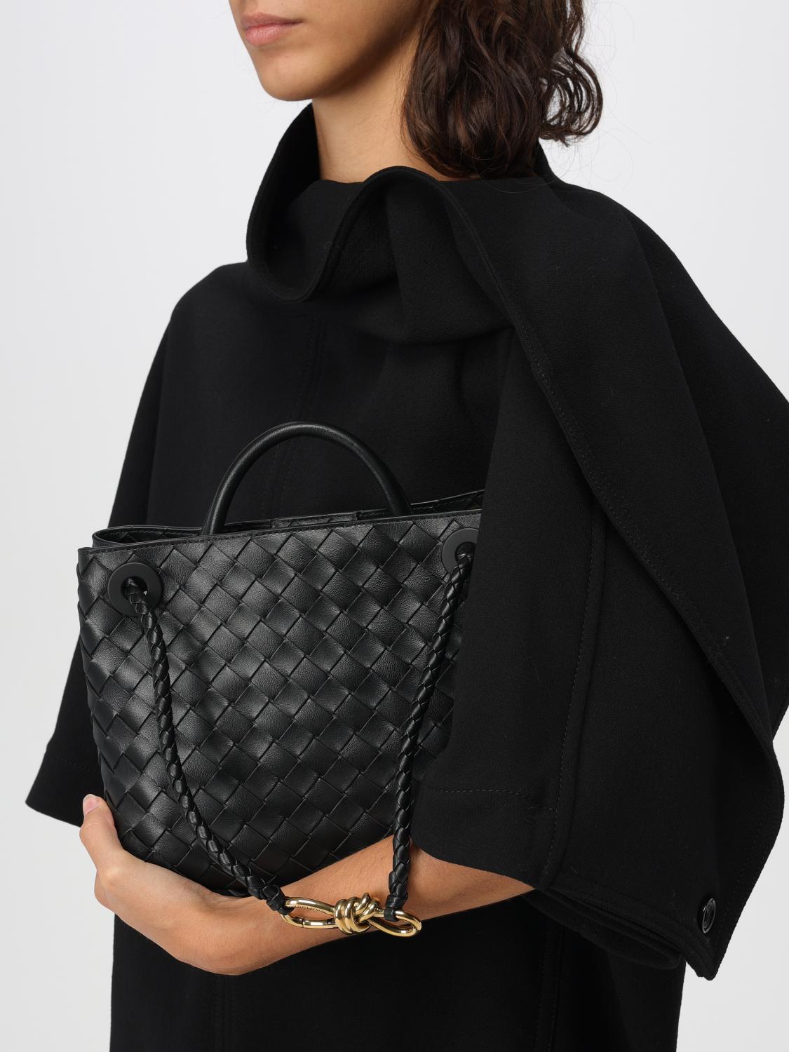 BOTTEGA VENETA HANDTASCHE: Schultertasche damen Bottega Veneta, Schwarz - Img 2