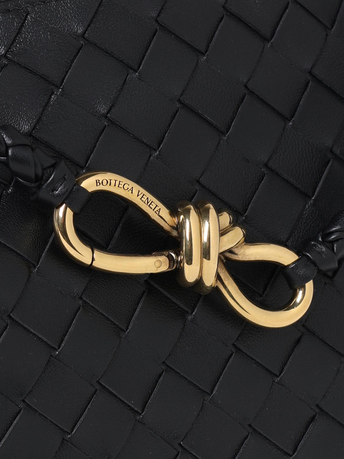 BOTTEGA VENETA HANDTASCHE: Schultertasche damen Bottega Veneta, Schwarz - Img 4