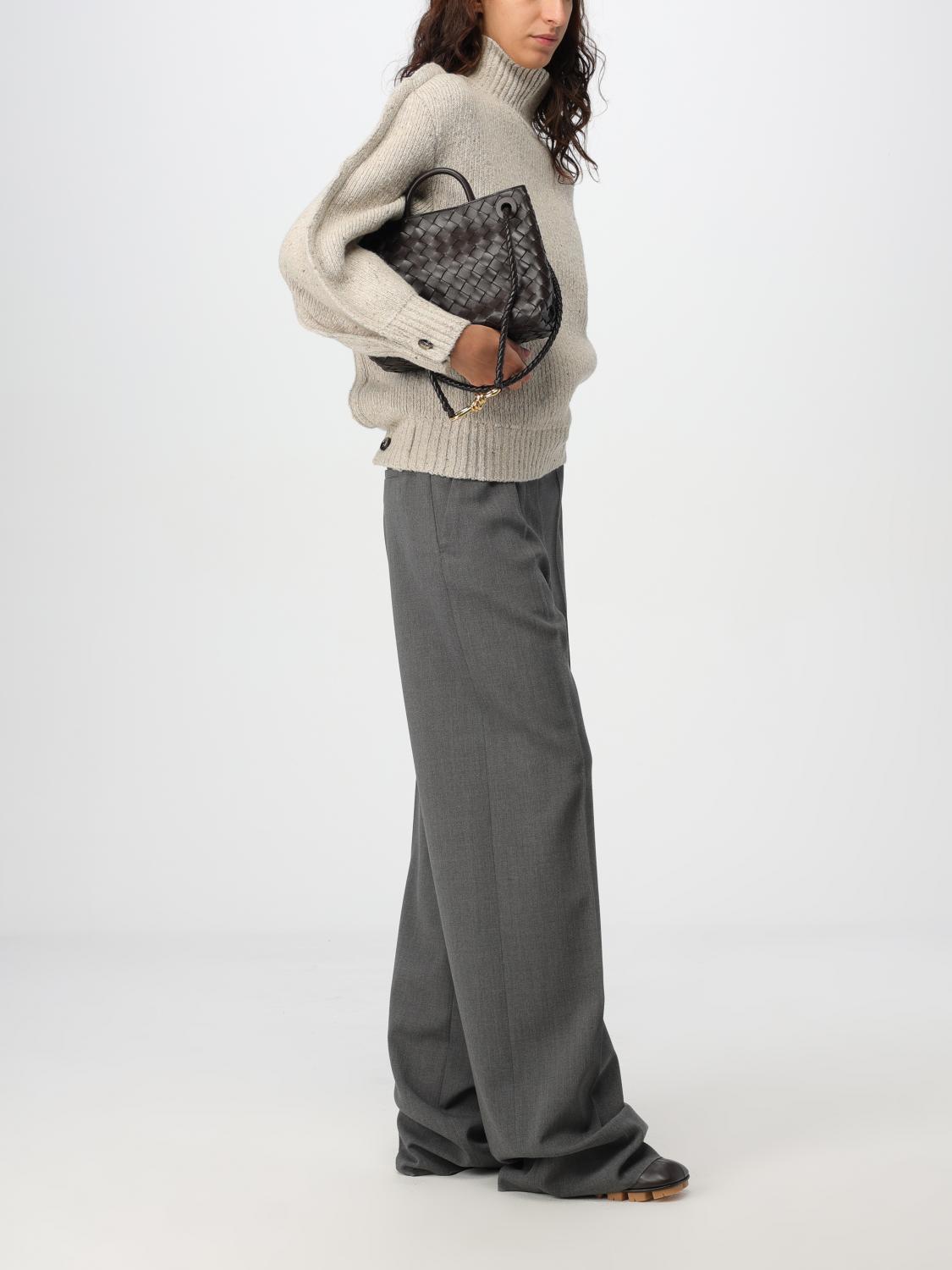 BOTTEGA VENETA BOLSO DE MANO: Bolso de hombro mujer Bottega Veneta, Marrón - Img 2