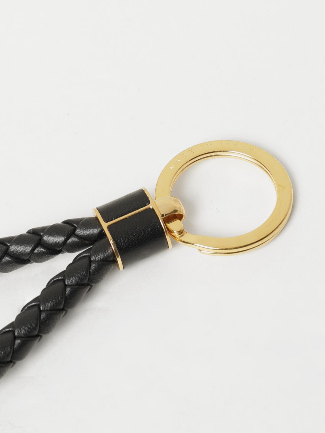 BOTTEGA VENETA KEY CHAIN: Key chain woman Bottega Veneta, Black - Img 2