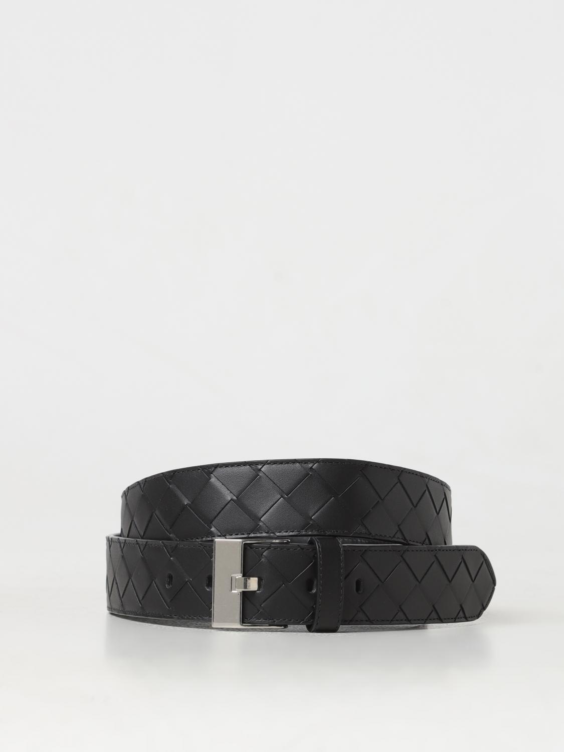 BOTTEGA VENETA BELT: Belt men Bottega Veneta, Black - Img 1