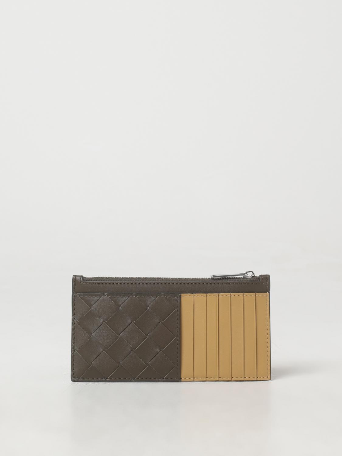 BOTTEGA VENETA WALLET: Wallet men Bottega Veneta, Kaki - Img 2